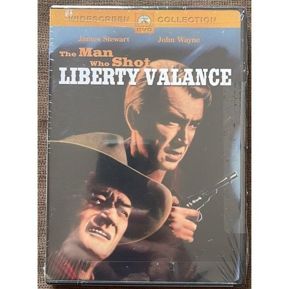 The Man Who Shot Liberty Valance (DVD, NEW) - James Stewart, John Wayne - Picture 1 of 3